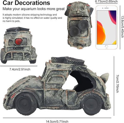 Virekm Fish Tank Decor, Aquarium Decorations - Image 3