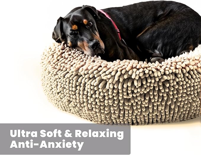 Muddy Mat® Cloud K-9 Bed for Dogs & Cats, Soft & Relaxing Donut Dog Bed - Image 6