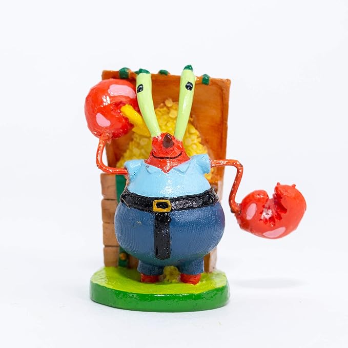 Penn-Plax Officially Licensed Spongebob Squarepants Aquarium Ornament – Mr. - Image 4