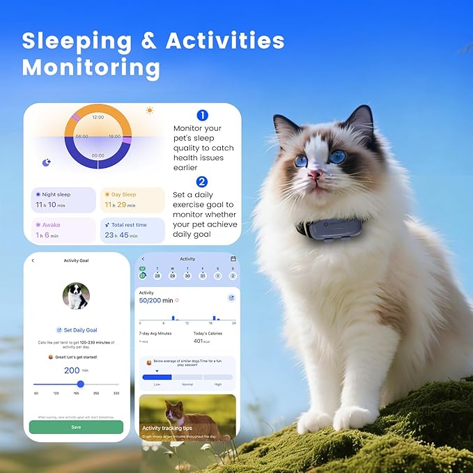 SEEWORLD Pet GPS Tracker for Dogs Cats, Real-Time Location Tracker - Image 3