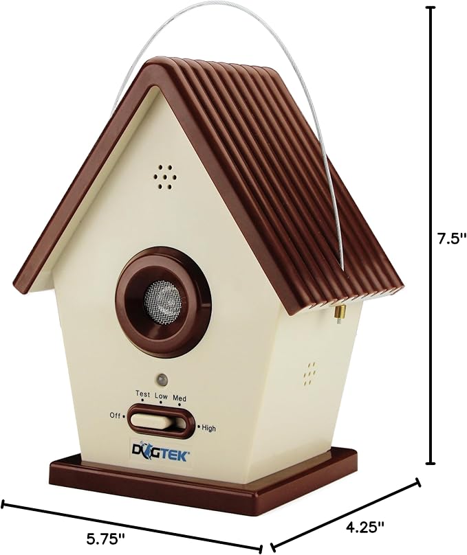 DOGTEK Sonic Bird House Bark Control Outdoor/Indoor - Image 6