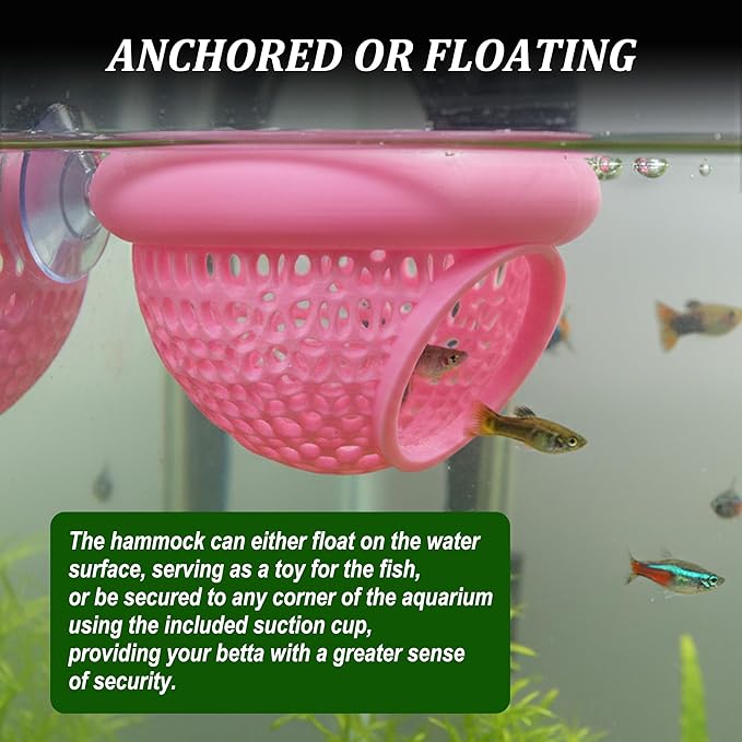 Floating Betta Hammock, Betta Hideout - Image 3