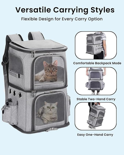 HOVONO Double-Compartment Pet Carrier Backpack - Image 5