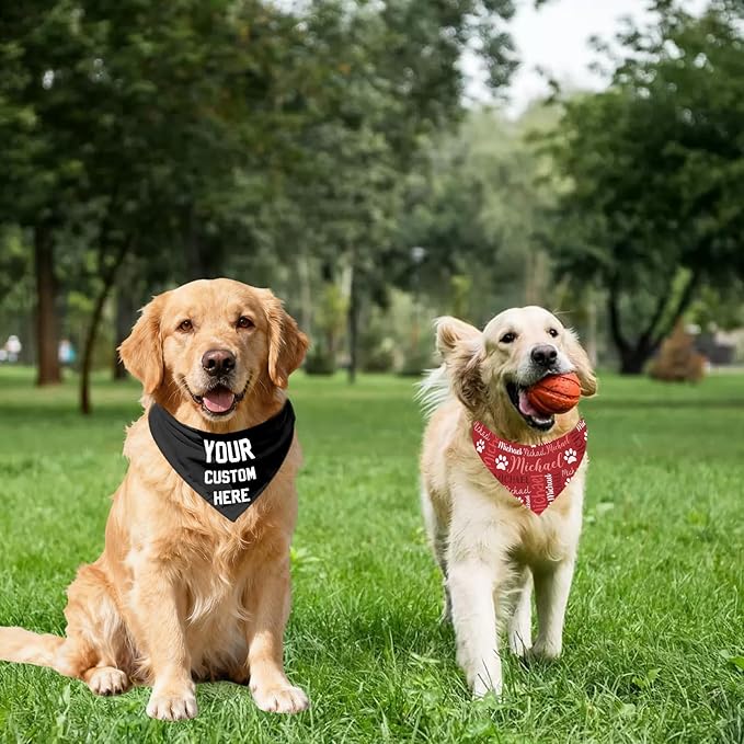 Custom Dog Bandana Personalized Dog Bandanas - Image 6