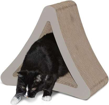PetFusion 3-Sided Vertical Scratch Play & Perch Cat Scratching Post, 100% - Image 4