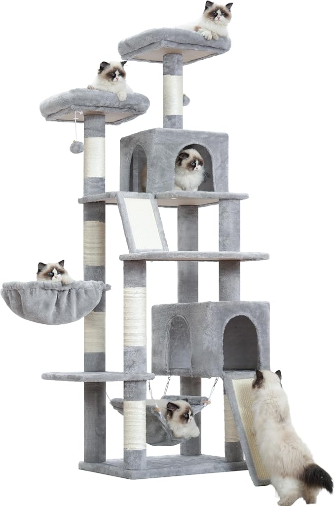 Gitelsnour Cat Tree for Indoor Cats, Sturdy Cat Tree House - Image 4