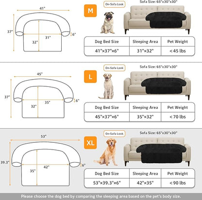 GGIB Calming Dog Bed Fluffy Plush Dog Mat - Image 5