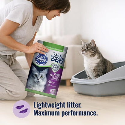 Cat's Pride Max Power Pro Lightweight Cat Litter, Fresh Scent - Image 4