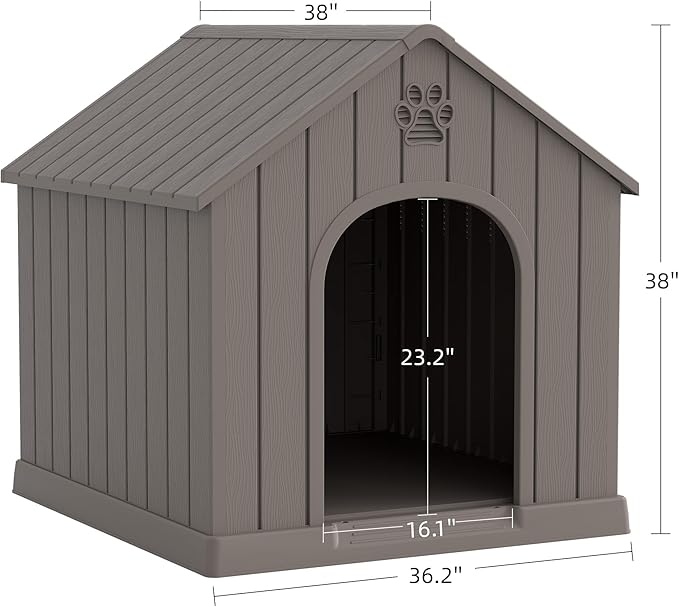 Fancyango Large Dog House Outdoor Indoor - Image 8
