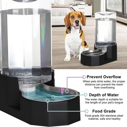 Sfozstra Black 8L Gravity Dog Water Dispenser - Image 4