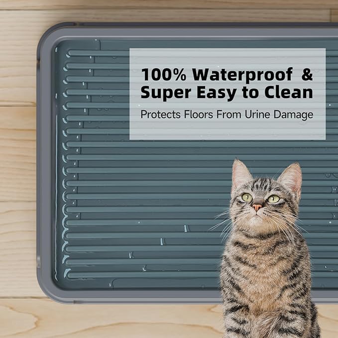 Booche Cat Ramp for Litter Box Elevated Litter Ramp for Cat Litter Boxes - Image 5