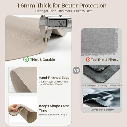 Premium Thick Silicone Placemat，Heat & Oil Resistant, Non-Slip Table Mat - Image 2