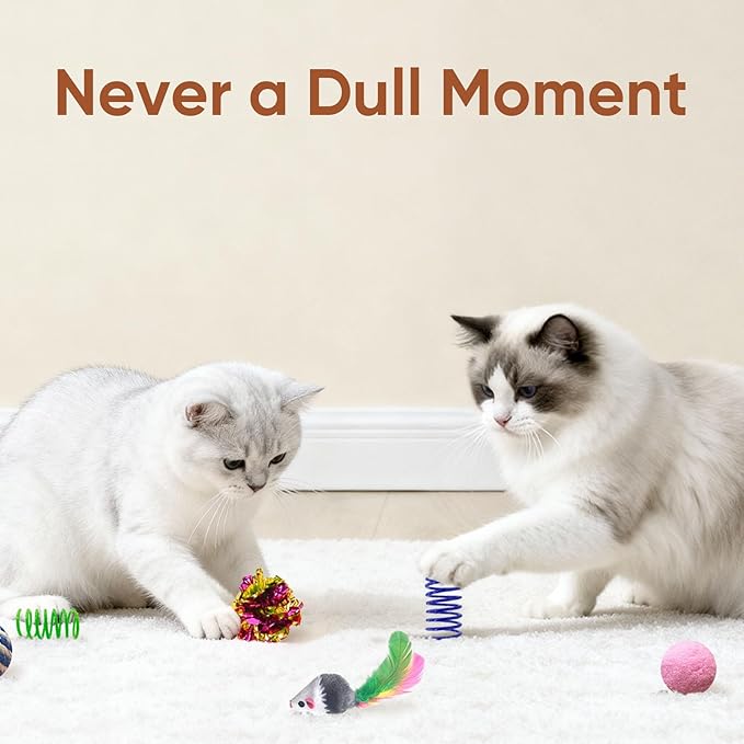 Cat Toys for Indoor Cats, 35 Packs Interactive Cat Toys Set - Image 3