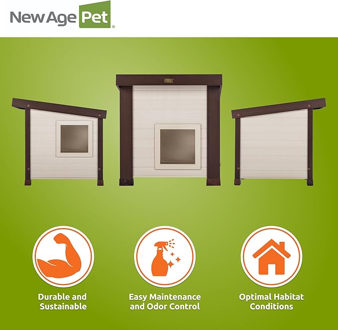 New Age Pet ECOFLEX Albany Outdoor Cat House - Image 10