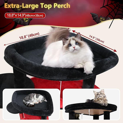 Globlazer Gothic Corner Cat Tree Tower - Image 3