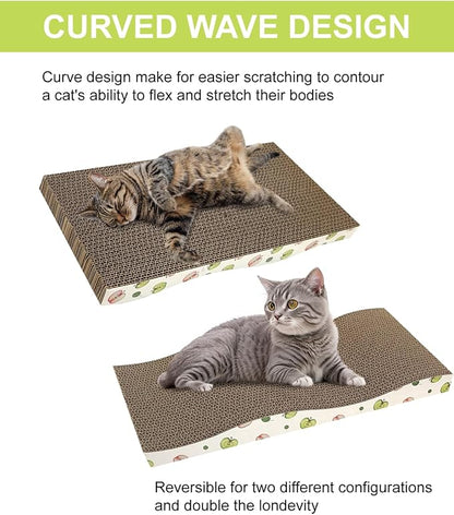 TIMHAKA Cat Scratching Board, Corrugate Cat Scratcher - Image 4