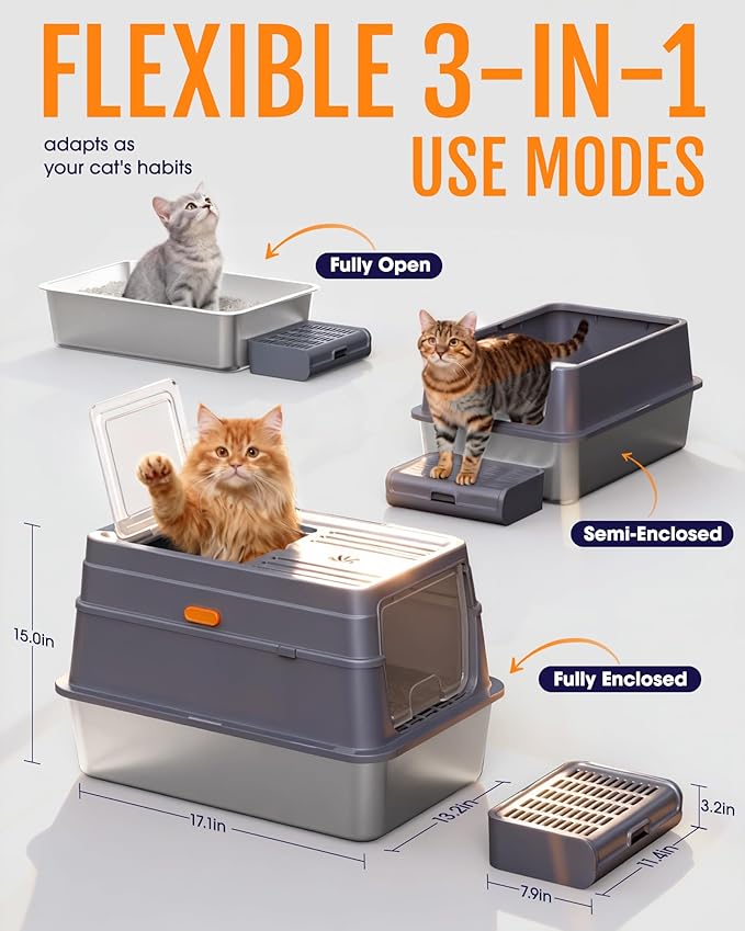Powools Cat Litter Box - Image 5