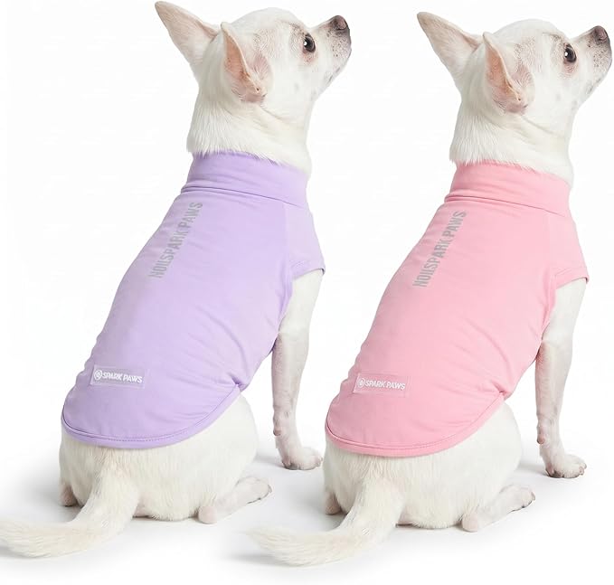 Spark Paws Sunblock Dog T-Shirt, SPF30 Protection, Lightweight Breathable Quick by SparkPaws