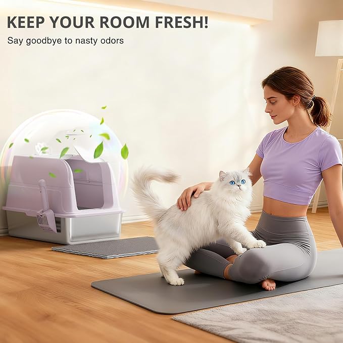 Stainless Steel Cat Litter Box - Image 3