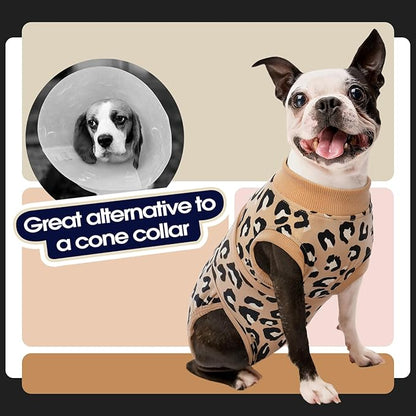 FUAMEY Recovery Suit for Dogs After Surgery, Soft Breathable Dog Bodysuit - Image 4