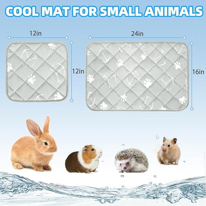 Homimp Summer Cooling Mat for Small Animals, Washable Rabbit Cool Pad, - Image 6