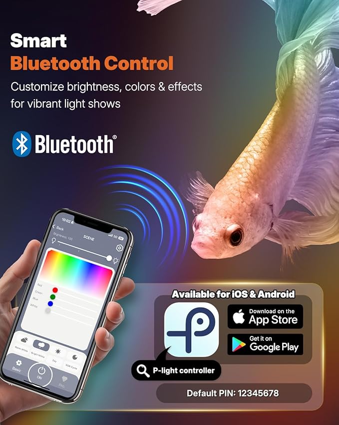 Pawfly Aquarium Light with Bluetooth - Image 2