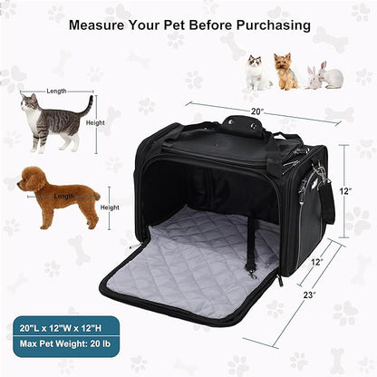 EliteField Deluxe Soft-Sided Pet Carrier, Travel Bag - Image 6