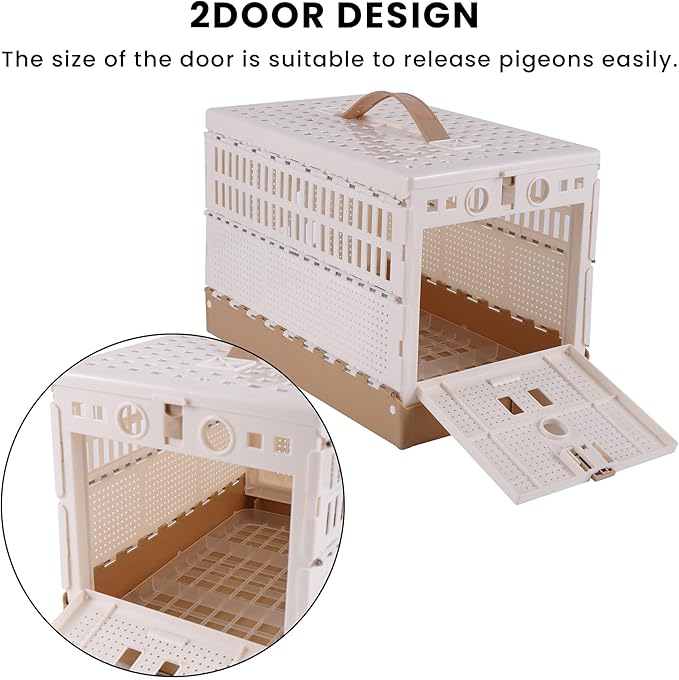 Plastic Foldable Pigeon Cage - Image 3