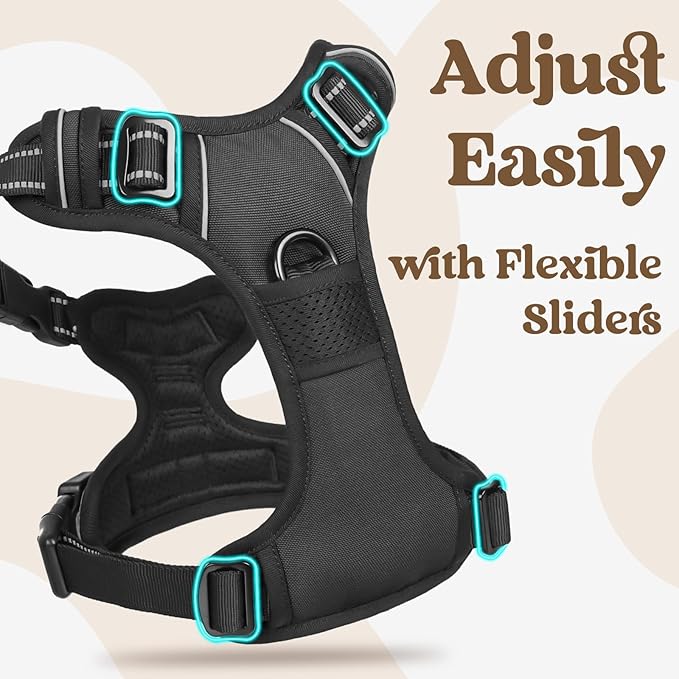 rabbitgoo Dog Harness for Large, No Pull Easy On & Off - Image 3