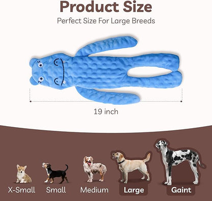 SHARLOVY No Stuffing Dog Toys 5 Pack, Crinkle Interactive Dogs Toy - Image 7