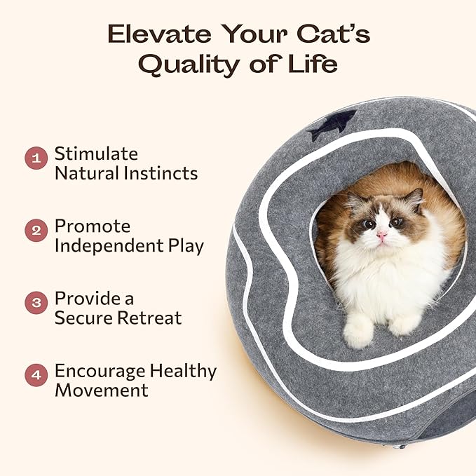 Peekaboo Cat Cave Donut - Image 8