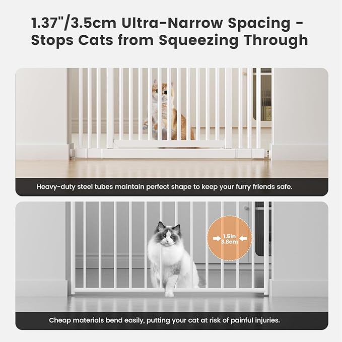 Gardner Pet 51"-87" Extra Tall Cat Gate - Image 5
