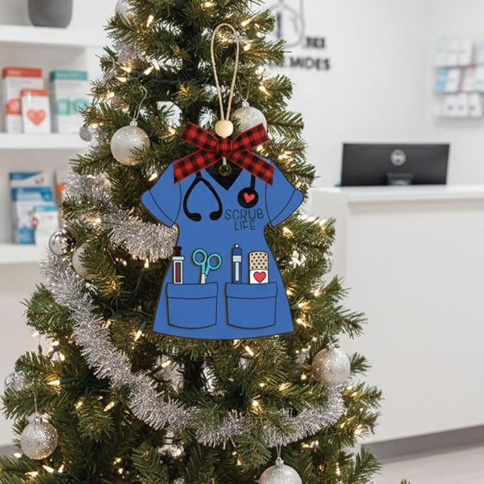 Nurse Ornament, Christmas Ornament, New Nurse Gift, Meaningful Christmas - Image 7