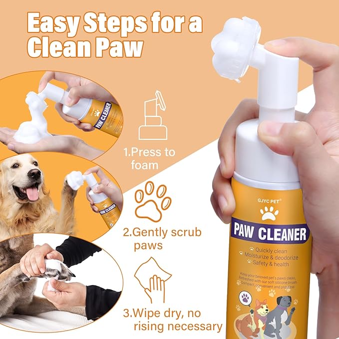 Paw Cleaner for Dogs and Cats, Magic Foam - Image 3