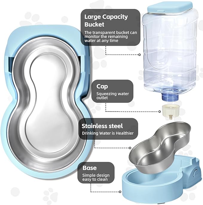 Portable Automatic Cat Feeder and Water Dispenser - Image 3