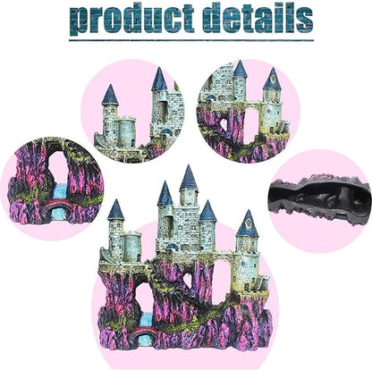 Aquarium Castle Decor, Resin Castle - Image 6