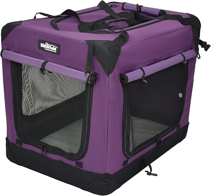 EliteField 4-Door Folding Soft Dog Crate - Image 2