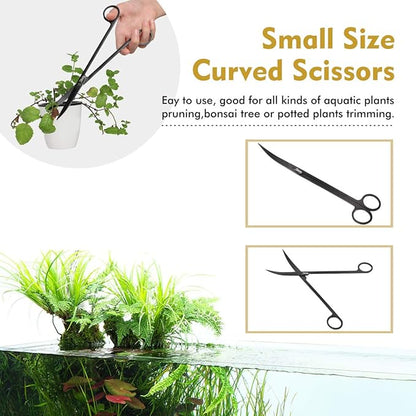hygger Long Stainless Steel Premium Aquarium Tools, - Image 4