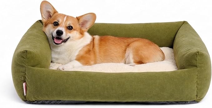 Washable Medium Dog Bed Medium Size Dog, Rectangle Dog Beds by Miguel