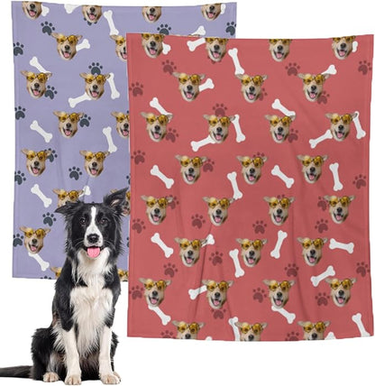 Customized Dog Blanket with Name by MYESCUSTOM