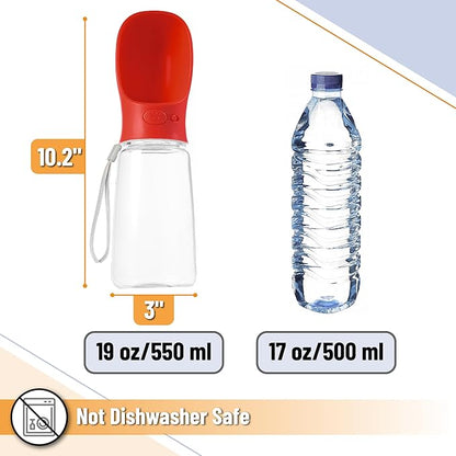 Mr. Pen- Portable Dog Water Bottle, 19 oz, Leak Proof Puppy Water Dispenser - Image 3