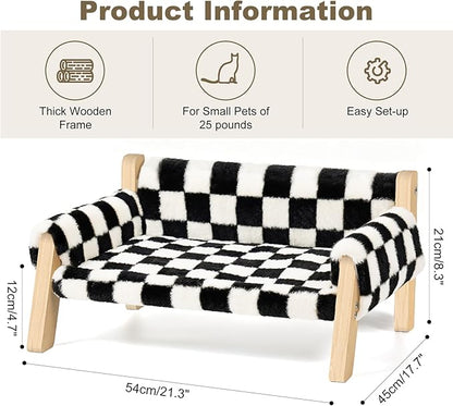 FAMIDGE Elevated Cat Couch Bed for Indoor Cats - Image 2