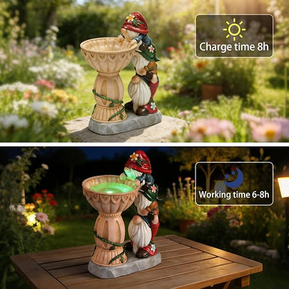 Sheaifun Garden Gnomes Outdoor Gnomes Garden Decorations - Image 4