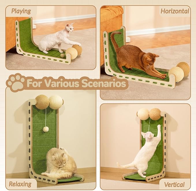 Cat Scratcher Felt Cat Scratch Pad - Image 7