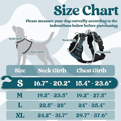 rabbitgoo Dog Harness Small Sized, No Pull Easy On & Off - Image 2
