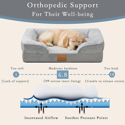 Orthopedic Dog Bed, Waterproof Memory Foam Dog Bed - Image 3