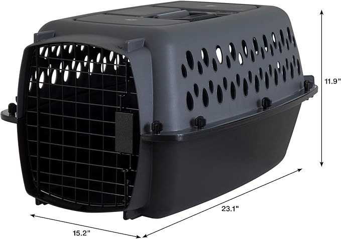 Petmate Pet Porter Dog Kennel 23", Dark Gray & Black, - Image 4