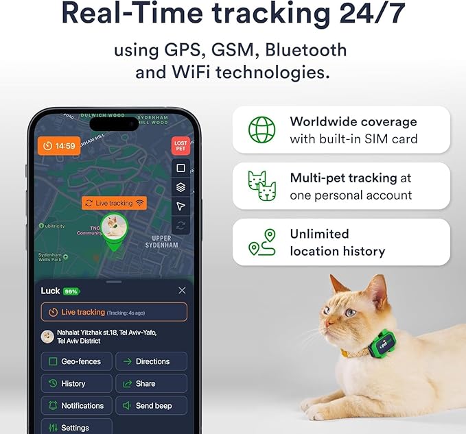 Set of 2 Cat GPS Tracker - Image 2