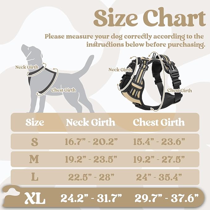 rabbitgoo Dog Harness for Large, No Pull Easy On & Off - Image 2