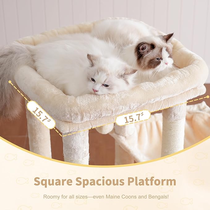 Heybly Heavy Duty Cat Tree, Tower - Image 3